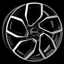 MAK Apollo BMF CB65,1 4/108 17X7 ET25 